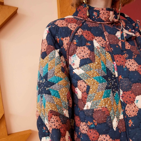 Ulla Johnson - Handmade quilted cotton jacket. - Picture 4 of 9